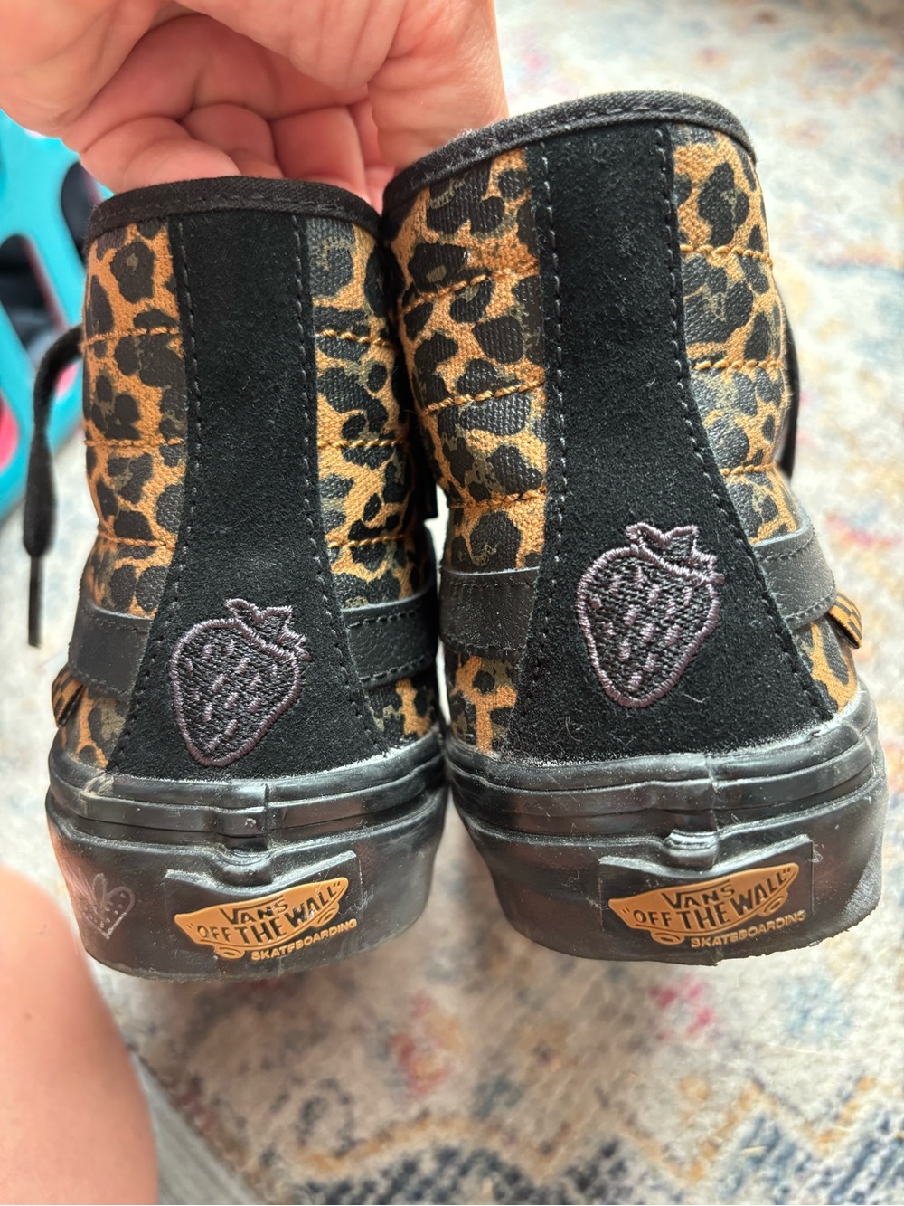 Leopard High-Top Vans - Picture 2 of 5